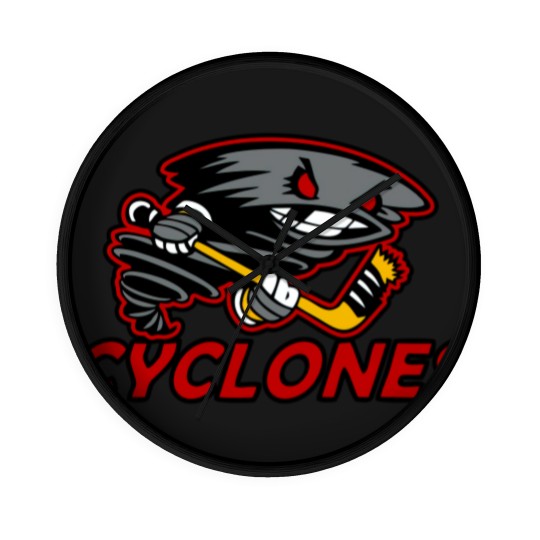 Discover Cyclones Hockey Logo - Cyclones Hockey - Wall Clocks