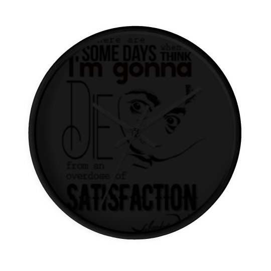 Discover Salvador Dali Quote Wall Clocks