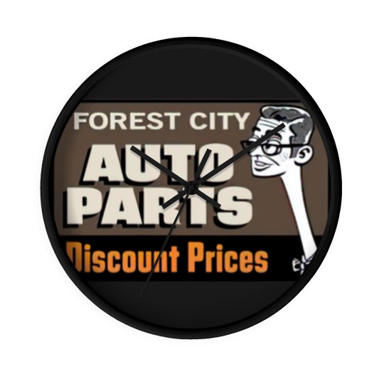 Discover Forest City Auto Parts - Forest City Auto Parts - Wall Clocks