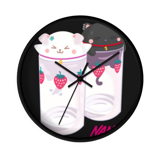 Discover Nana & Hachi - Kawaii version - Nana Anime - Wall Clocks