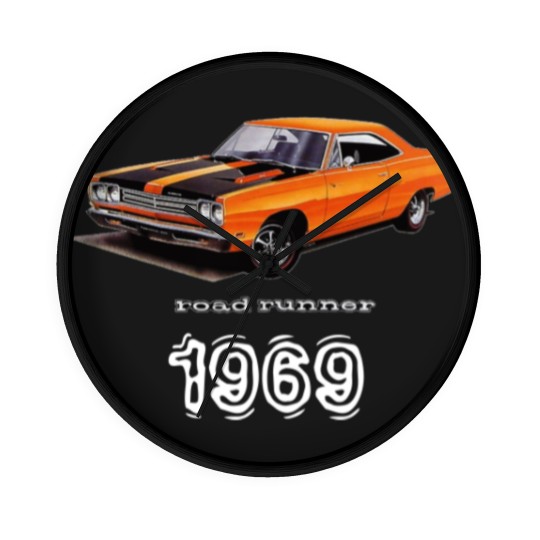Discover Mopar - 1969 Plymouth Road Runner Wall Clocks