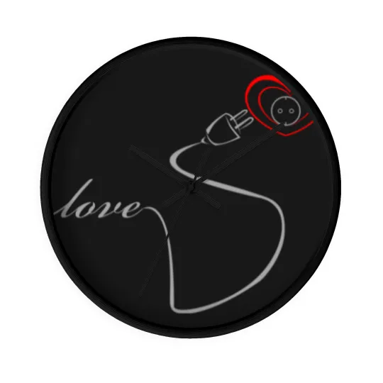 Discover Couple valentine love lamp woman Wall Clocks - Couples Clothing - Wall Clocks