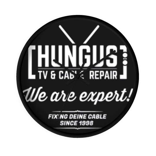 Discover Hungus TV & Cable Repair Wall Clocks