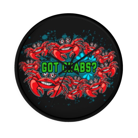 Discover GOT CRABS Wall Clocks Wall Clocks