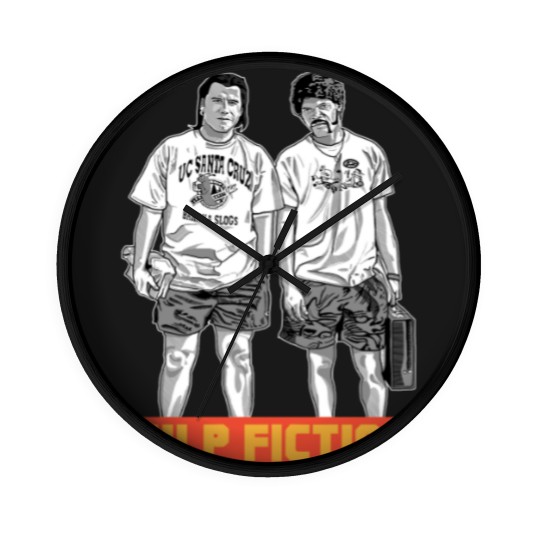 Discover Pulp Fiction Jules and Vincent Wall Clocks, Quentin Tarantino Wall Clocks