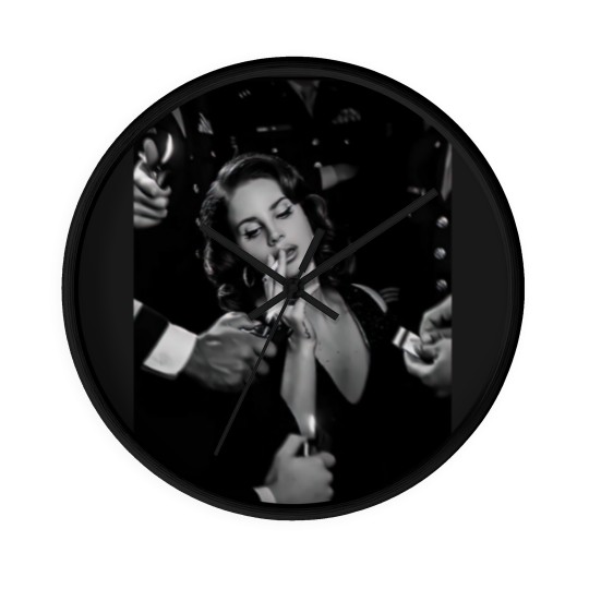 Discover Beauty Lana Del Smoking Wall Clocks