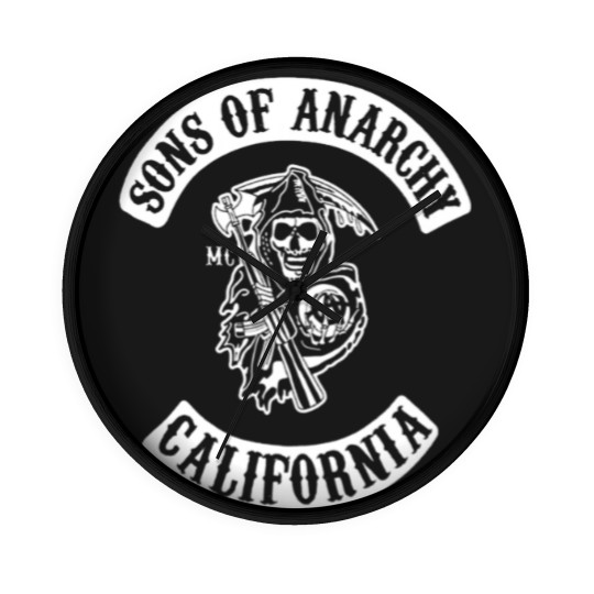 Discover Mens Sons of Anarchy Wall Clocks (on back)