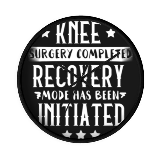 Discover Knee Surgery Completed Recovery Mode Wall Clocks Gift Rehab Wall Clocks Wall Clocks