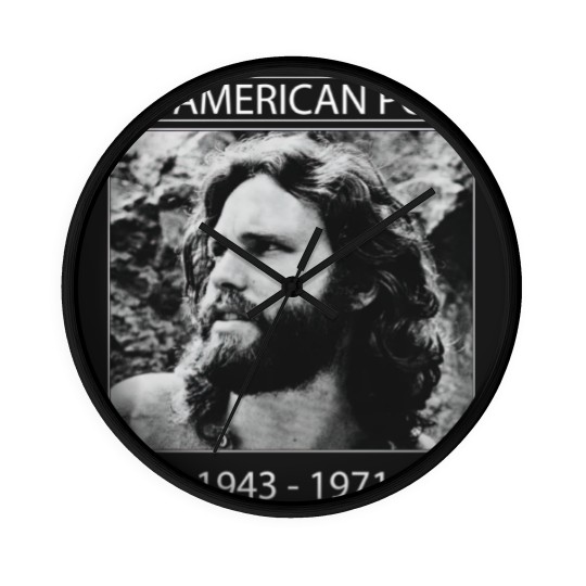 Discover Jim Morrison An American Poet Wall Clocks, The Doors Rock Wall Clocks,  Vintage Wall Clocks, Gift Wall Clocks, Vintage Wall Clocks