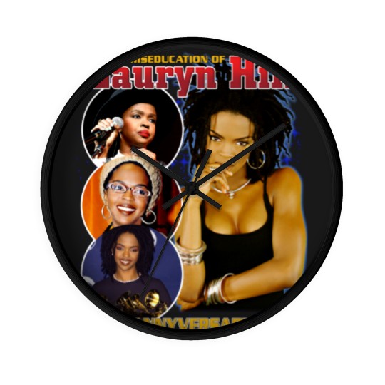 Discover Misseducation Of Lauryn Hill Wall Clocks, 20th Anniversary Tour Wall Clocks Wall Clocks