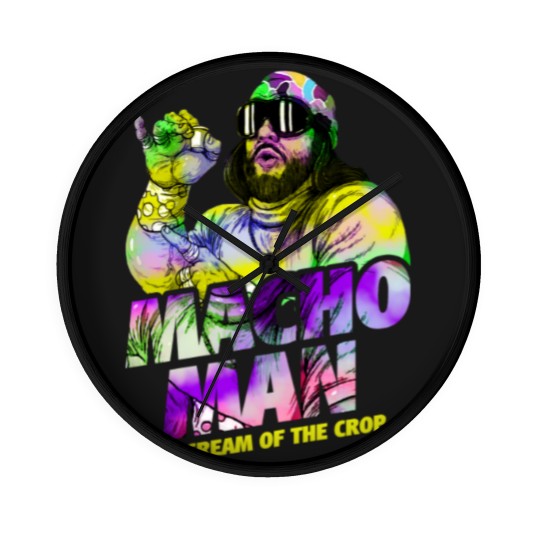 Discover Randy Macho Man - Macho Man - Wall Clocks