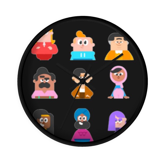 Discover Duolingo Characters   Classic Wall Clocks Wall Clocks