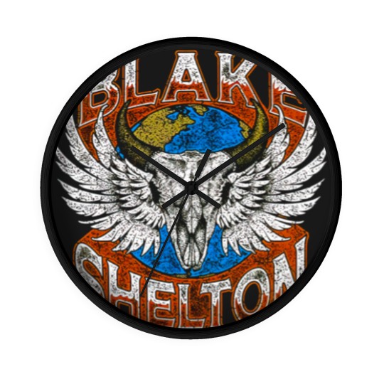 Discover Blake Shelton Back To The Honky Tonk Tour 2023 Wall Clocks