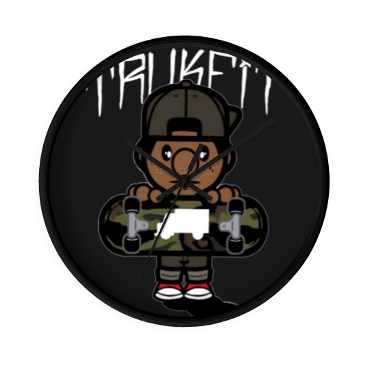 Discover Trukfit Mens Lil Wayne Skate Essential Wall Clocks