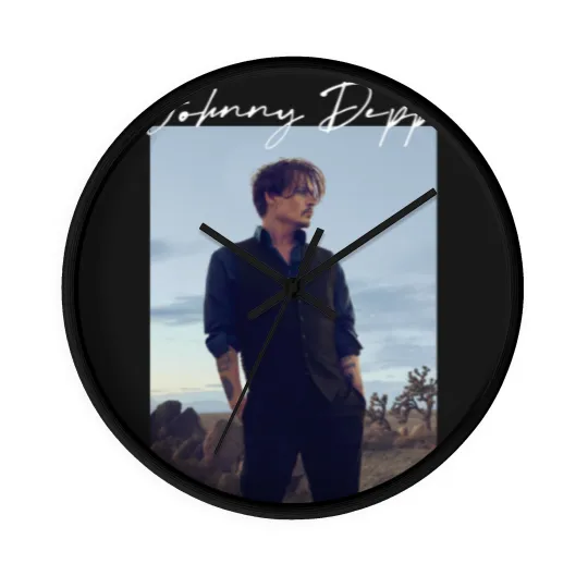 Discover Johnny Depp - Johnny Depp - Wall Clocks