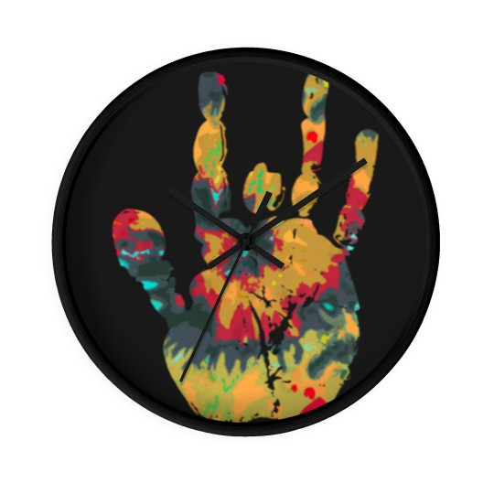 Discover Tie Dye Jerry Vintage - Jerry Garcia Hand - Wall Clocks