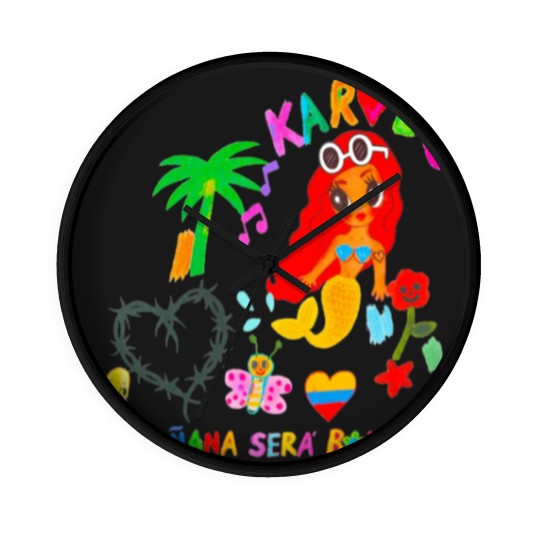 Discover Karol G Manana Sera Bonito Wall Clocks