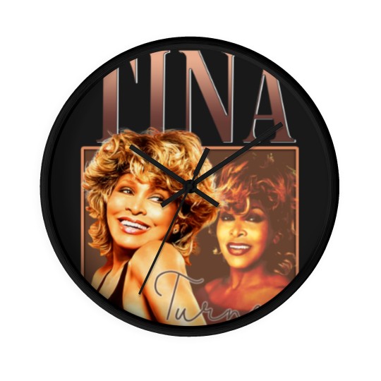 Discover Tina Turner Wall Clocks Vintage Singer Retro Tina Turner Wall Clocks Tina Turner