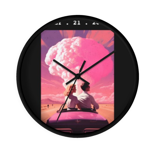 Discover Barbenheimer Barbie Movie Oppenheimer Wall Clocks, The Ultimate Double Feature
