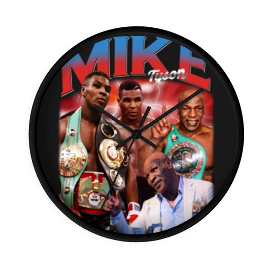 Discover Vintage Mike Tyson Iron Mike Wall Clocks