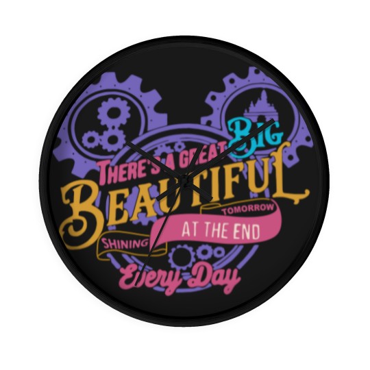 Discover There's A Great Big Beautiful Tomorrow Wall Clocks, Carousel of Progress Wall Clocks