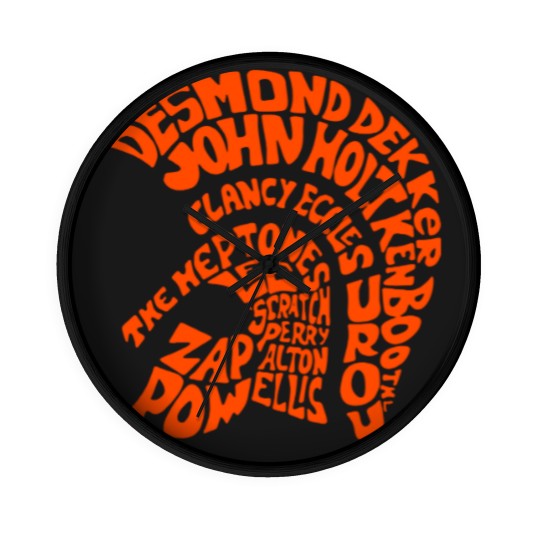 Discover Trojan Records Design Wall Clocks | Essential Wall Clocks