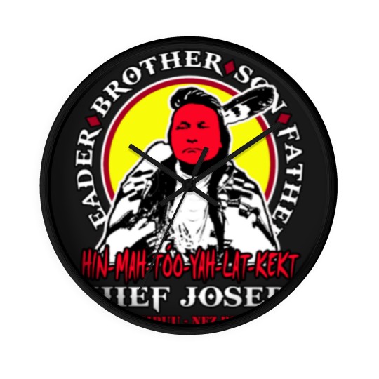Discover Chief Joseph Wall Clocks