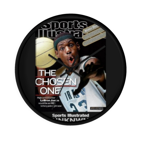 Discover LeBron James Sprorts The Chosen One Wall Clocks ,King James Wall Clocks