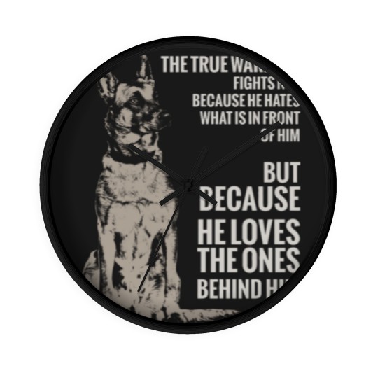 Discover Malinois - Belgian shepherd - Mechelaar - Malinois - Wall Clocks