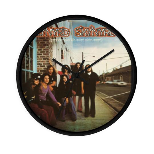 Discover Lynyrd Skynyrd - Pronounced Leh-nerd Skin-nerd Wall Clocks