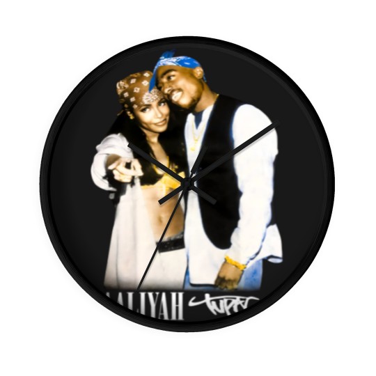 Discover Aaliyah & Tupac Wall Clocks