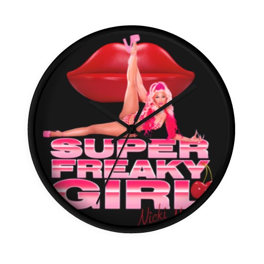 Discover Nicki Minaj Super Freaky Girl Wall Clocks