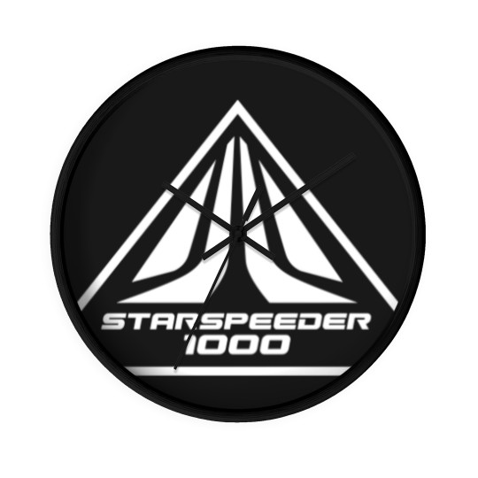 Discover StarSpeeder 1000 - Star Tours - Wall Clocks