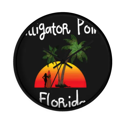 Discover Alligator Point Florida Wall Clocks