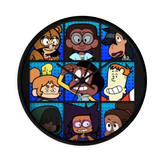 Discover Craig of the Creek Characters Blue Wall Clocks