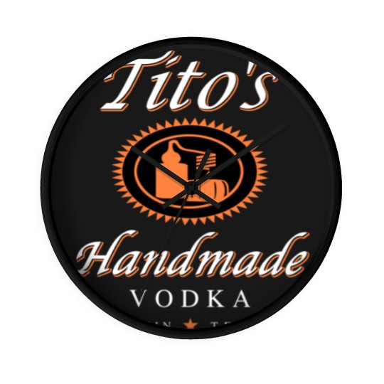 Discover Tito's Handmade Vodka Wall Clocks, Vodka Wall Clocks, Vodka Alcohol Wall Clocks