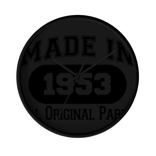 Discover MADE IN 1953 ALL ORIGINAL PARTS - Made In 1953 All Original Parts - Wall Clocks