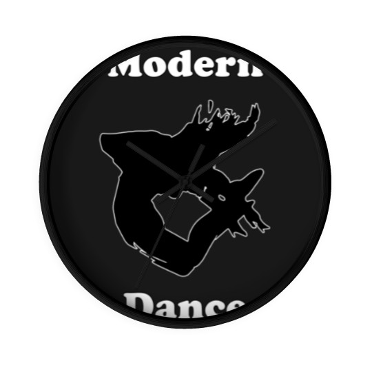 Discover modern dance style 1 Wall Clocks
