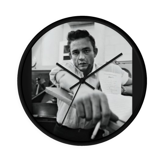 Discover Johnny Cash Retro Wall Clocks