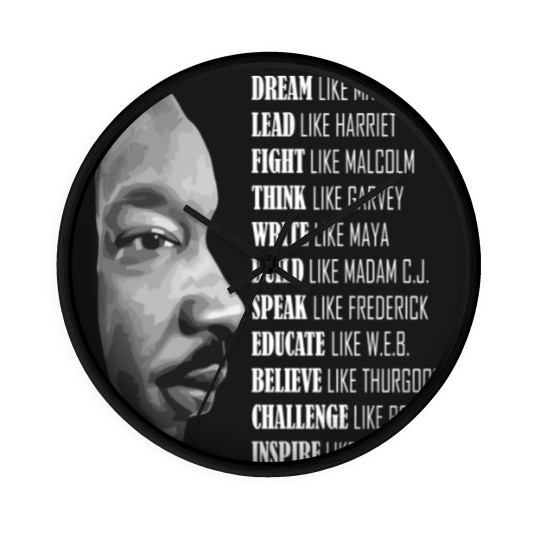 Discover Martine Luther King - MLK Wall Clocks