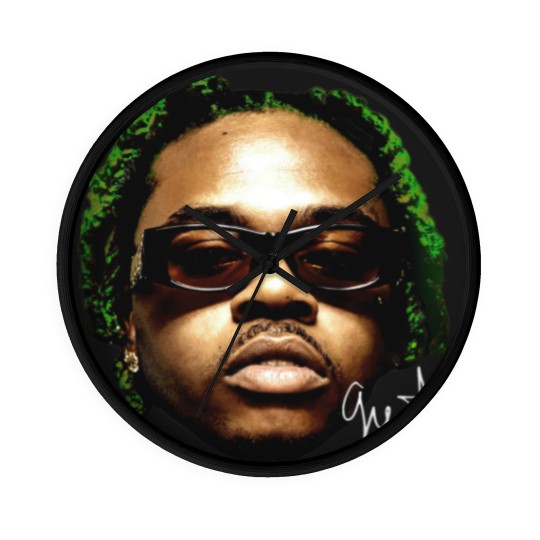 Discover GUNNA Wall Clocks, Rare Hip Hop Graphic Print, Rap Wall Clocks