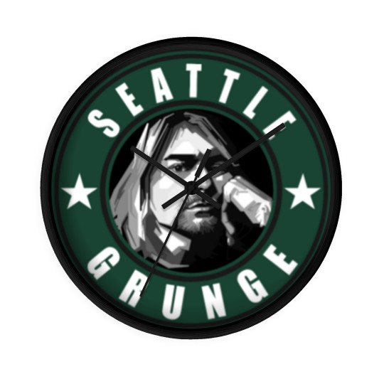 Discover SEATTLE Grunge Wall Clocks
