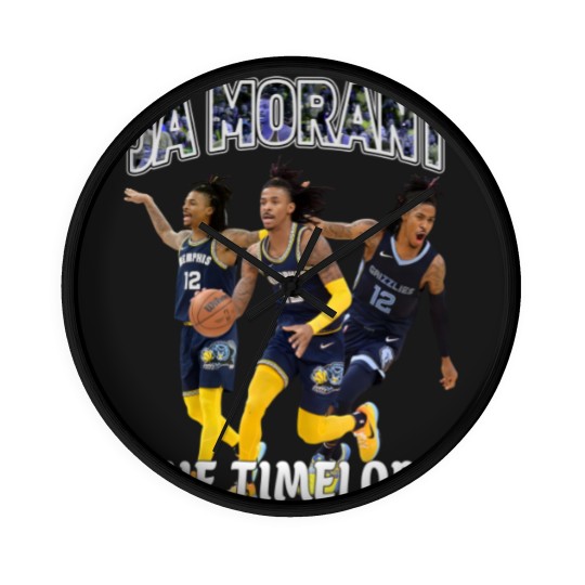 Discover The Timelord Ja Morant Memphis Grizzlies Ja Morant Wall Clocks, Morant Wall Clocks, Ja Morant Grizzlies