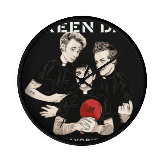 Discover Green Day Wall Clocks Green Day Wall Clocks Green Day God's Favorite Band Wall Clocks Wall Clocks