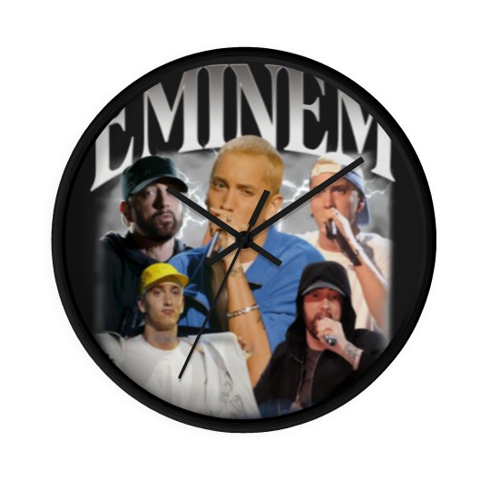 Discover Eminem Wall Clocks, Classic 90s Graphic Wall Clocks