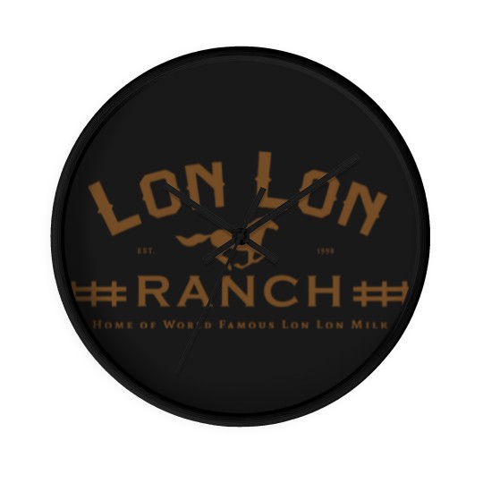 Discover Lon Lon Ranch Logo - Zelda - Wall Clocks