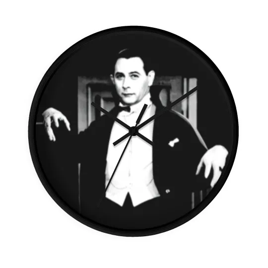 Discover Pee Wee Herman as Bela Lugosi Dracula - Pee Wee Herman - Wall Clocks