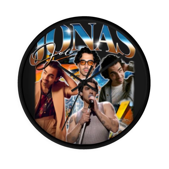 Discover Vintage Bootleg Wall Clocks, Joe Jonas Wall Clocks, Joe Jonas Fan Tees