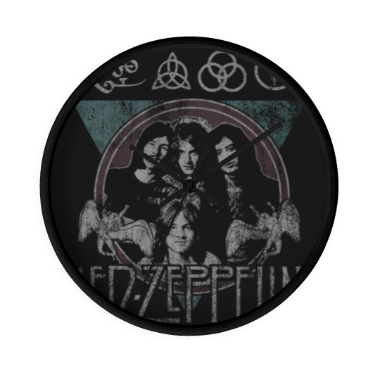 Discover LE.D ZE.PP.ELIN Rock n' Roll Wall Clocks, Rock n' Roll Wall Clocks, Old School Rock Wall Clocks