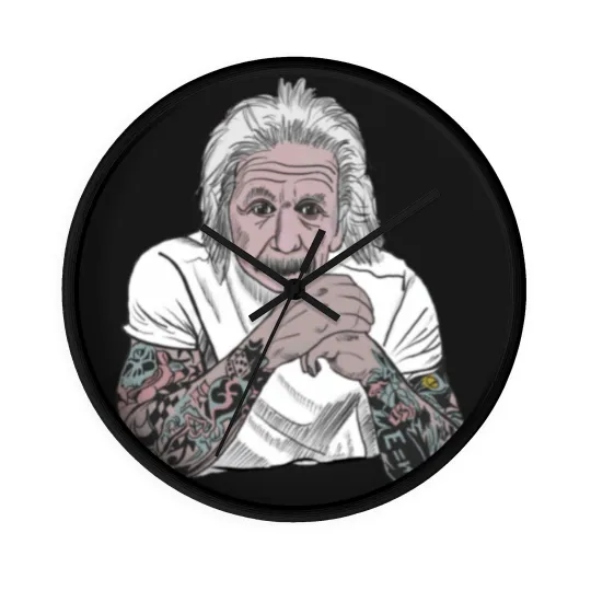 Discover tattoo Einstein Wall Clocks